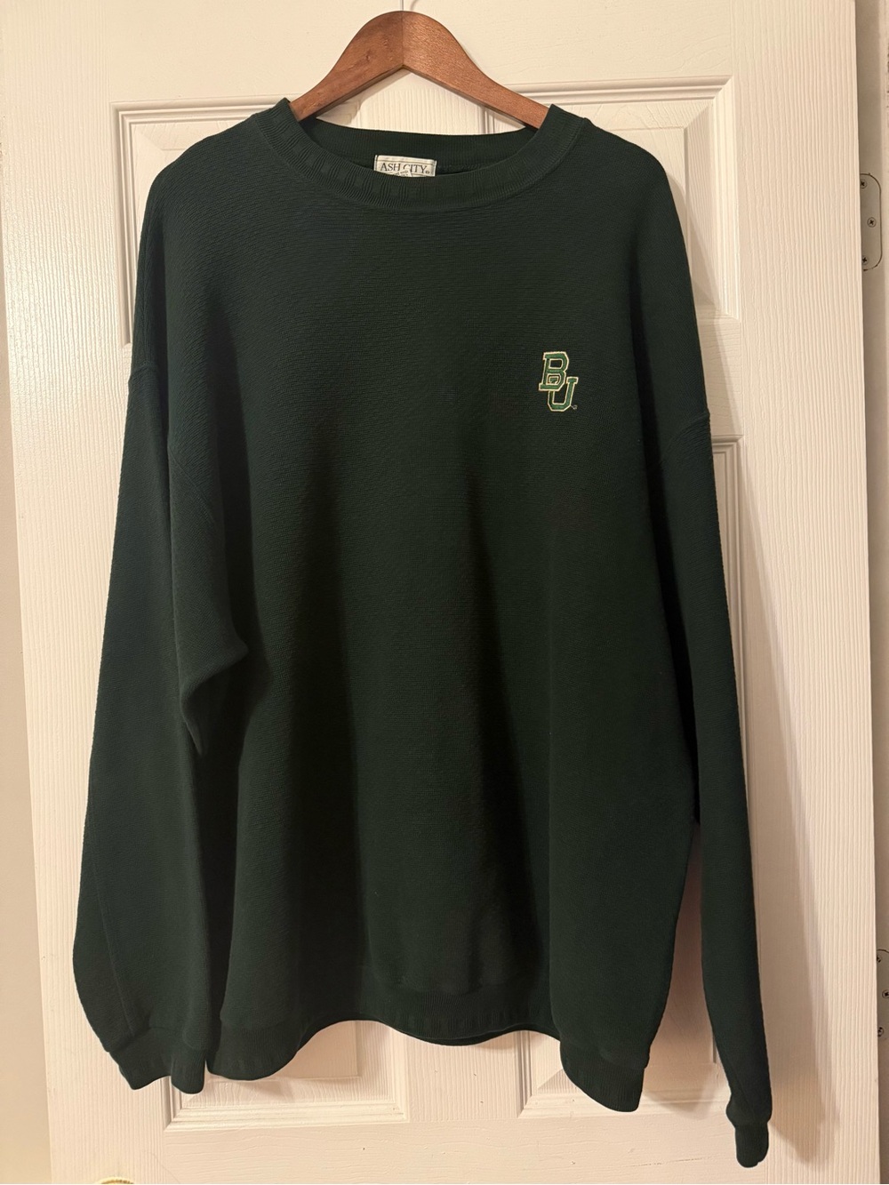 Vintage 100% Cotton Embroidered Baylor Sweatshirt